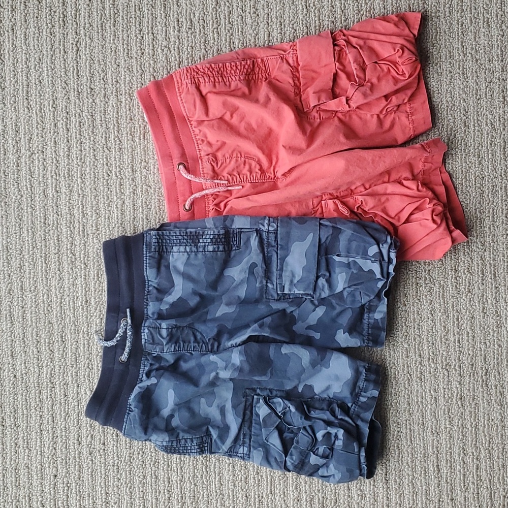 Set of 2 Gap cargo shorts for kids, size XS